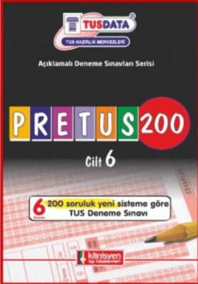 TUSDATA Pretus Deneme Sınavları - 200 - Kolektif kitap kapağı