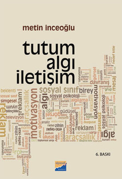 Tutum Algı İletişim - Prof.Dr. Metin İnceoğlu kitap kapağı