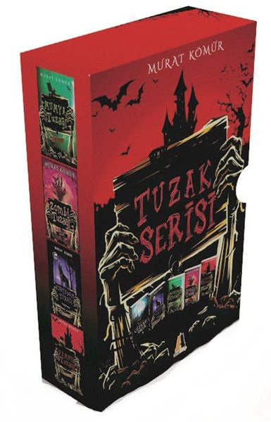 Tuzak Serisi-5 Kitap Takım Kutulu - Murat Kömür kitap kapağı