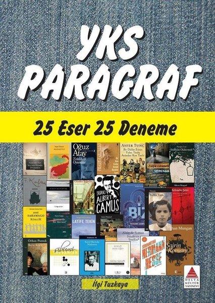 YKS Paragraf 25 Eser 25 Deneme | Delta Kültür-Eğitim (İnce Kapak)  - Resim 1
