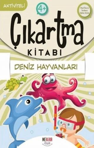 Deniz Hayvanları - Çıkartma Kitabı | Mekika Yayınevi (Ciltsiz)  - Resim 1