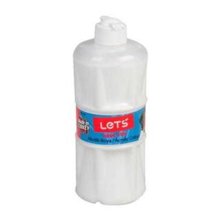 LETS Akrilik Boya 500 ml Beyaz | Lets - Resim 1