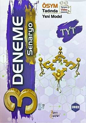 TYT 3 Senaryo Deneme - Kolektif kitap kapağı