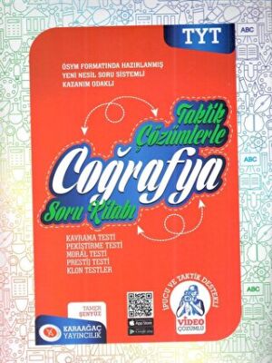 TYT Coğrafya Taktik Çözümlerle Soru Kitabı - Kolektif kitap kapağı