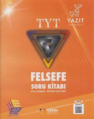 TYT Felsefe Venn Serisi Soru Kitabı - Ayla Onmuş kitap kapağı