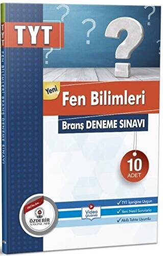 TYT Fen Bilimleri Branş 10`lu Deneme Sınav - Kolektif kitap kapağı