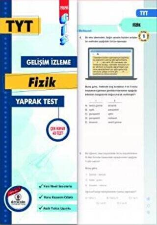 TYT Gelişim İzleme Fizik Yaprak Testleri - Kolektif kitap kapağı