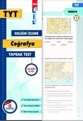 TYT Gelişim İzleme Yaprak Test Coğrafya - Kolektif kitap kapağı