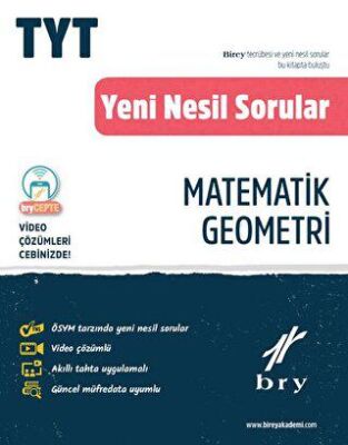 TYT Matematik Geometri Yeni Nesil Sorular - Kolektif kitap kapağı