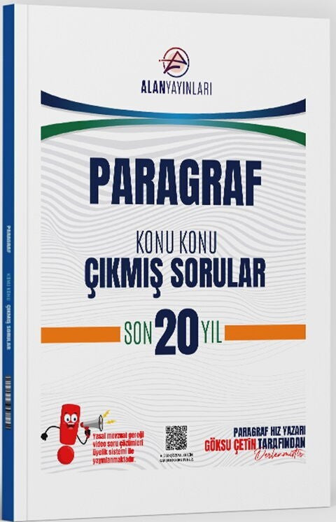 TYT MSÜ Paragraf Konu Konu Çıkmış Sorular Son 20 Yıl Alan Yayınları - Kolektif kitap kapağı