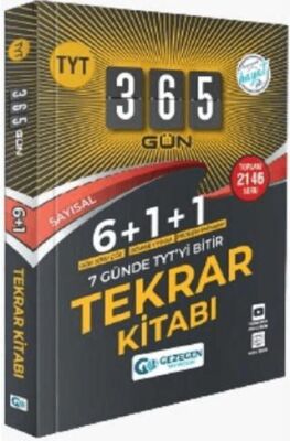 TYT Sayısal 365 Tekrar Kitabı - Kolektif kitap kapağı