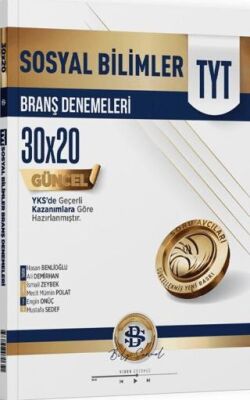 TYT Sosyal Bilimler 30 x 20 Branş Denemeleri - Kolektif kitap kapağı