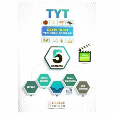 TYT Tamamı Çözümlü 5 Deneme - Kolektif kitap kapağı