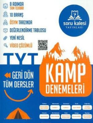 Tyt Geri Dön Tüm Dersler Kamp Denemeleri - Kolektif kitap kapağı