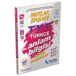TYT Türkçe Anlam Bilgisi Soru Bankası - Kolektif kitap kapağı