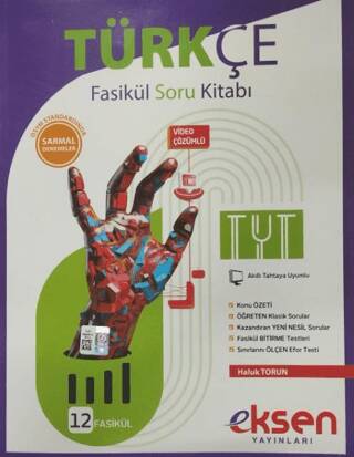 Test Okul Yayınları TYT Türkçe Fasikül Soru Kitabı - Kolektif kitap kapağı