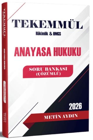 Tekemmül Anayasa Hukuku Soru Bankası
