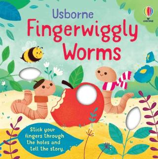Fingerwiggly Worms | Usborne (Ciltli)  - Resim 1