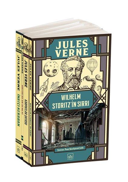 Jules Verne Seti - 4 Kitap Takım | İthaki Yayınları (İnce Kapak)  - Resim 1