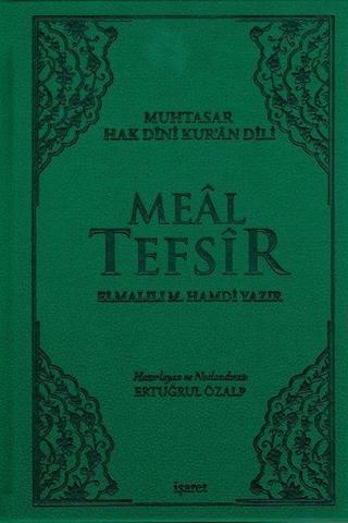 Meal Tefsir - Muhtasar Hak Dini Kur’an Dili (Yeşil Renk)