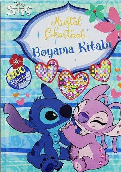 Disney Stiç - Kristal Çıkartmalı Boyama Kitabı | Doğan Çocuk (İnce Kapak)  - Resim 1