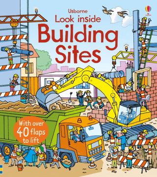 Look Inside a Building Sites | Usborne (Ciltli)  - Resim 1