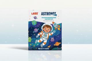 Let’s Sulu Boya Aktivite Seti Astronot 8’li | Lets - Resim 1
