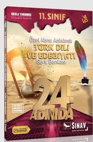 11. Sınıf 24 Adımda Özel Konu Anlatımlı Türk Dili ve Edebiyatı Soru Bankası
