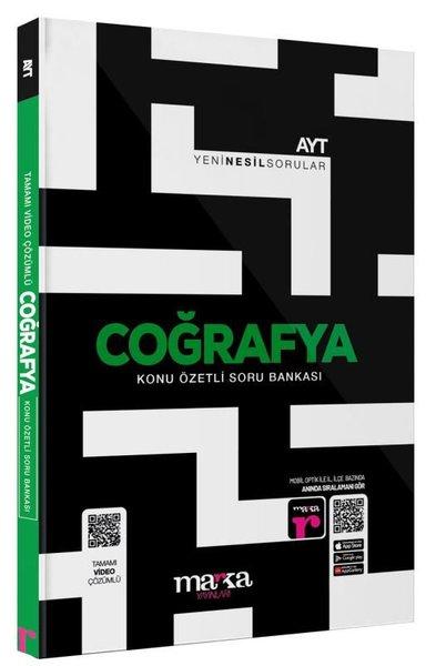 2025 AYT Coğrafya Konu Özetli Yeni Nesil Soru Bankası Tamamı Video Çözümlü | Marka Yayınları (İnce Kapak)  - Resim 1