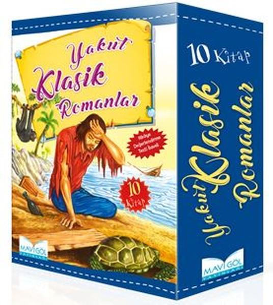 Yakut Klasik Romanlar Seti-10 Kitap Takım | Mavi Göl Yayınları (İnce Kapak)  - Resim 1