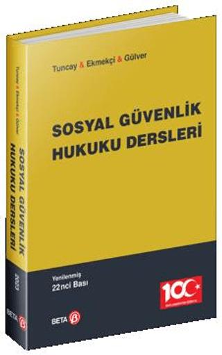 Sosyal Güvenlik Hukuku Dersleri | Beta Yayınevi (Ciltsiz)  - Resim 1