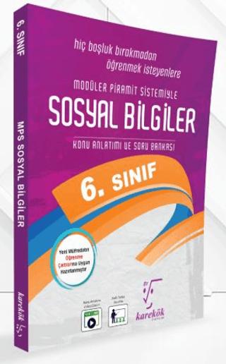 6. Sınıf Sosyal Bilimler Konu Anlatımı ve Soru Bankası | Karekök Yayıncılık (Ciltsiz)  - Resim 1