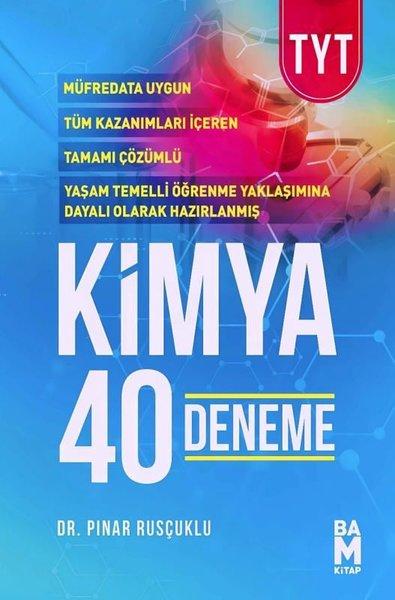 TYT Kimya 40 Deneme | Bam Kitap (İnce Kapak)  - Resim 1