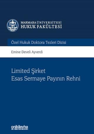 Limited Şirket Esas Sermaye Payının Rehni | On İki Levha Yayınları (Ciltli)  - Resim 1