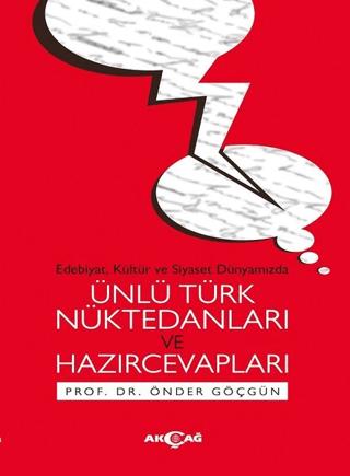 Ünlü Türk Nüktedanları ve Hazırcevapları | Akçağ Yayınları (Ciltsiz)  - Resim 1