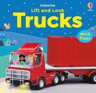 Lift and Look Trucks | Usborne (Ciltli)  - Resim 1