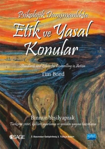Psikolojik Danışmanlıkta Etik ve Yasal Konular | Nobel Akademik Yayıncılık (İnce Kapak)  - Resim 1