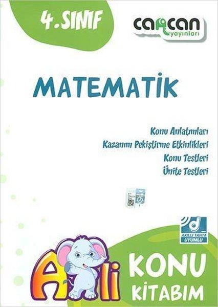 4.Sınıf Matematik Konu Kitabım | Can Can Yayınları (İnce Kapak)  - Resim 1