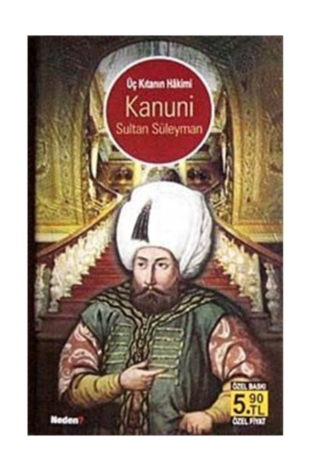Üç Kıtanın Hakimi Kanuni Sultan Süleyman (Cep Boy) - Ayşenur Ergün kitap kapağı
