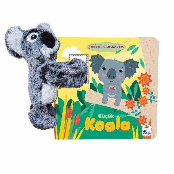 Küçük Koala - Şaklat Sarılalım (Oyuncaklı Kitap) | İndigo Çocuk (Ciltli)  - Resim 1