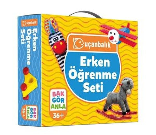 Uçanbalık Erken Öğrenme Seti 36+ (Kutu) - Kolektif kitap kapağı