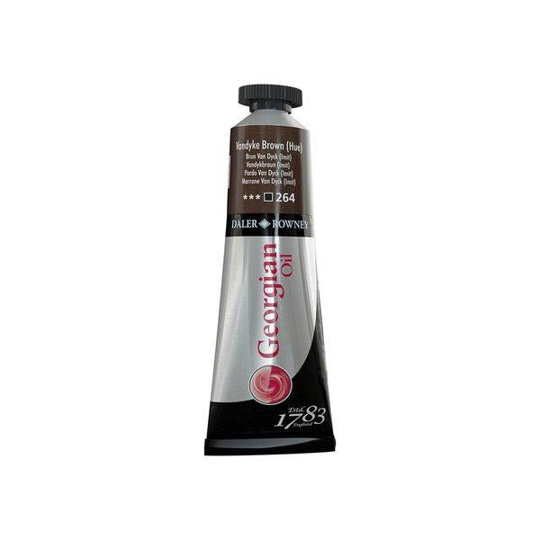 Daler Rowney Georgian Yağlı Boya Vandyke Brown 38 ml