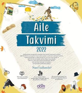 Aile Takvimi 2022 | Abm Yayınevi - Resim 1