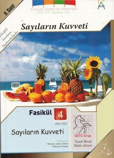 9.Sınıf Modüler Sistem ile Matematik - Sayıların Kuvveti - Fasikül 4 | Matrix (Ciltli)  - Resim 1