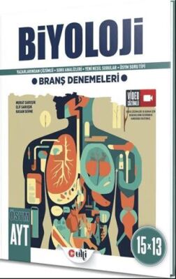 AYT Biyoloji Branş Denemeleri 15x13 - Elif Sarıışık kitap kapağı