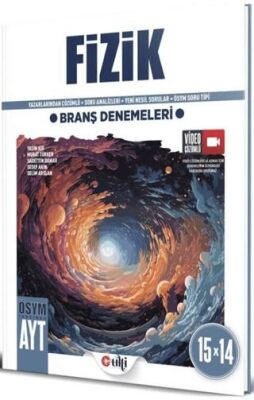 Ulti Yayınları AYT Fizik 15 x 14 Branş Denemeleri - Yasin Kır kitap kapağı