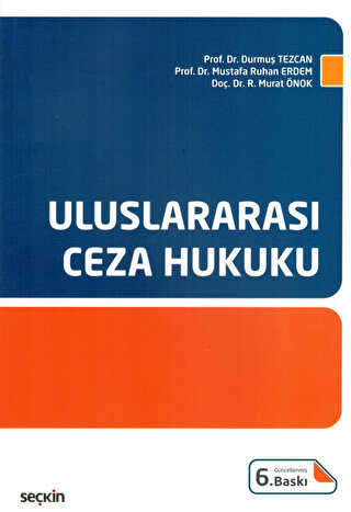 Uluslararası Ceza Hukuku - R. Murat Önok kitap kapağı