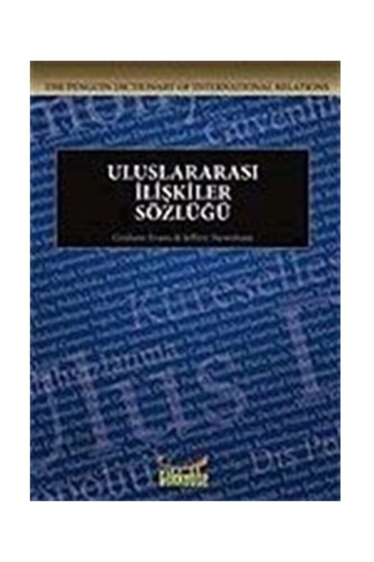 Uluslararası Ilişkiler Sözlüğü - Graham Evans kitap kapağı