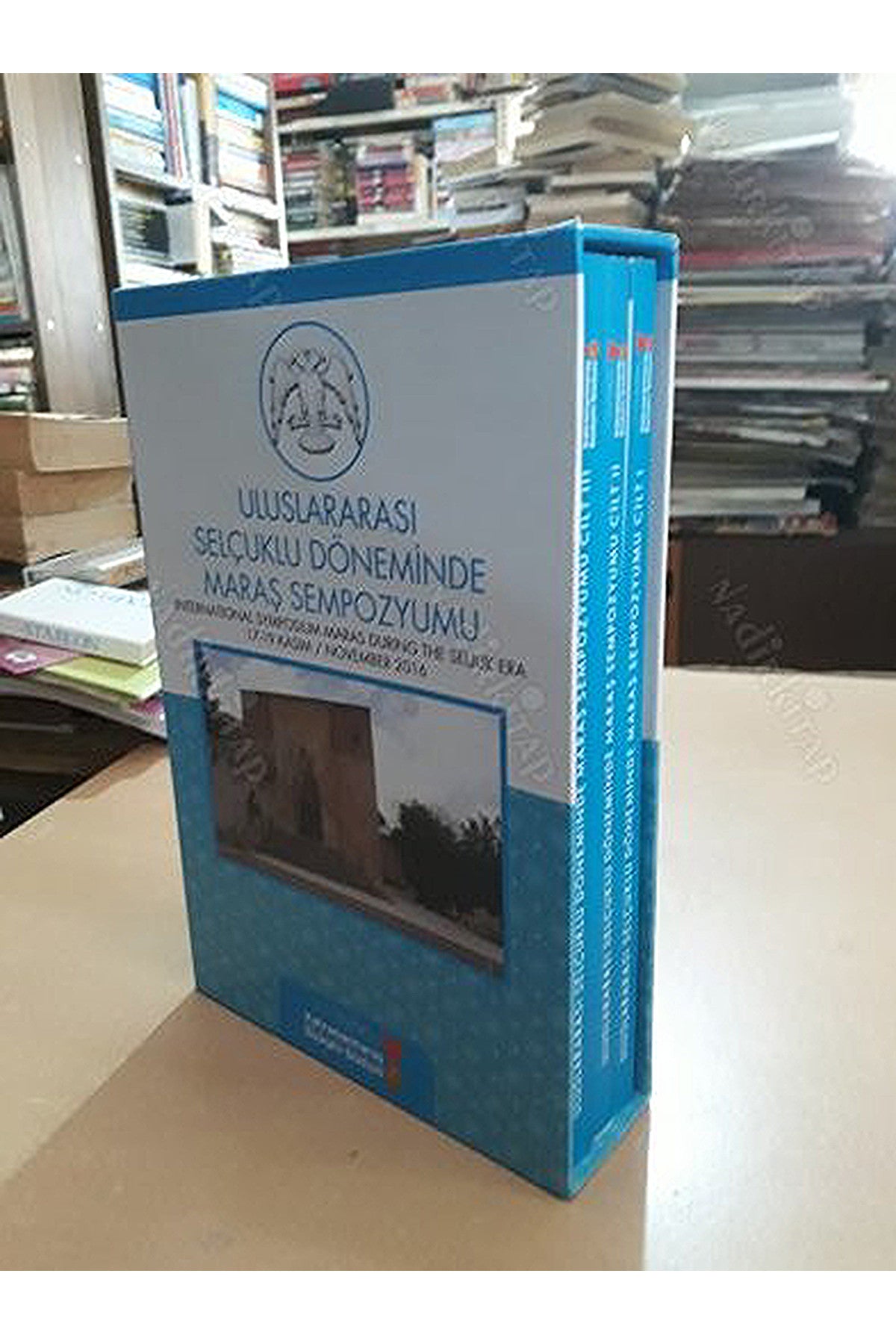Uluslararası Selçuklu Döneminde Maraş Sempozyumu - 3 Cilt Takım / 17-19 Kasım 2016 kitap kapağı