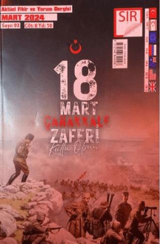 Sır Aktüel Fikir ve Yorum Dergisi Sayı: 93 Mart 2024 | Sır Dergisi (Ciltsiz)  - Resim 1